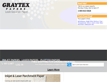Tablet Screenshot of graytex.com